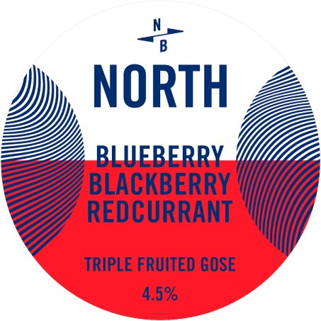 North Brewing Co TFG ''Blackberry, Blueberry & Redcurrant'' 4.5% 30L (KEG)